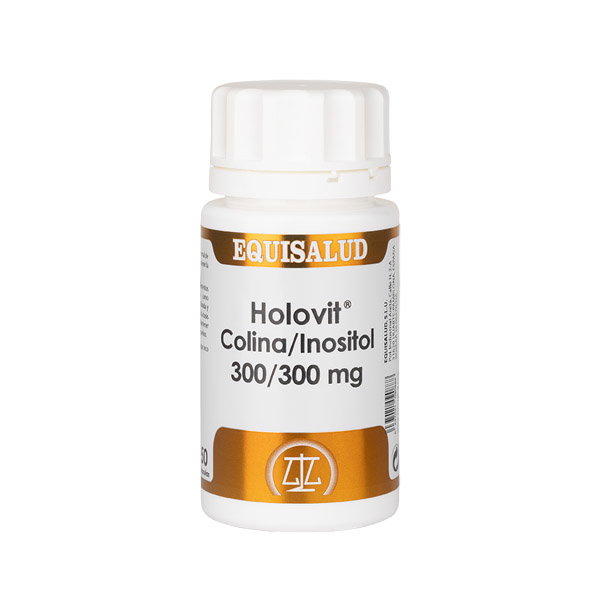 EQUISALUD HOLOVIT COLINA/INOSITOL 300/300mg 50 cápsulas