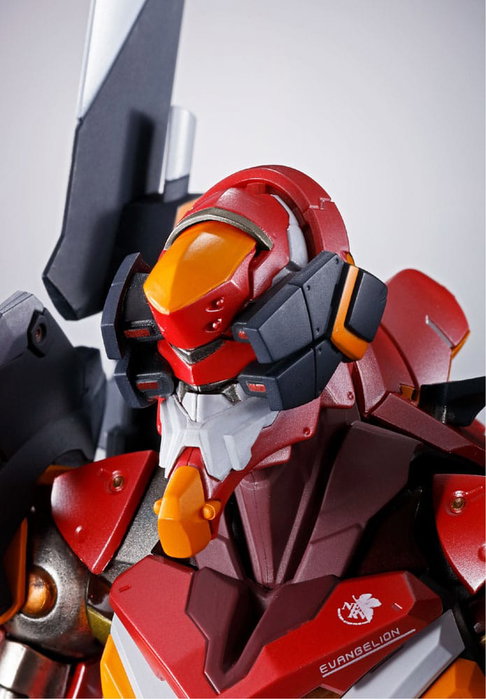 Bandai Tamashii Nations Neon Genesis Evangelion Metal Build Eva Production Model-02 30th con la Lanza de Cassius, 22 cm
