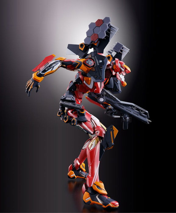 Bandai Tamashii Nations Neon Genesis Evangelion Metal Build Eva Production Model-02 30th con la Lanza de Cassius, 22 cm