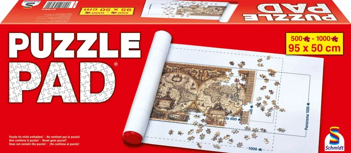 Schmidt Spiele SCH4001504579890 Rollo de almacenamiento para rompecabezas, Hasta 1000 piezas