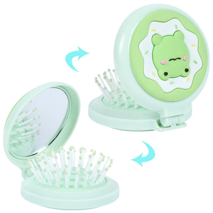 The Concept Factory Cepillo Espejo Bolsillo Kawaii