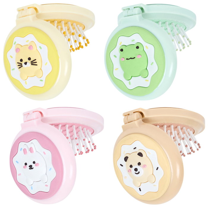 The Concept Factory Cepillo Espejo Bolsillo Kawaii