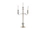 DKD Home Decor Candelabro Camila Glam Plateado 30 x 46 x 12 cm