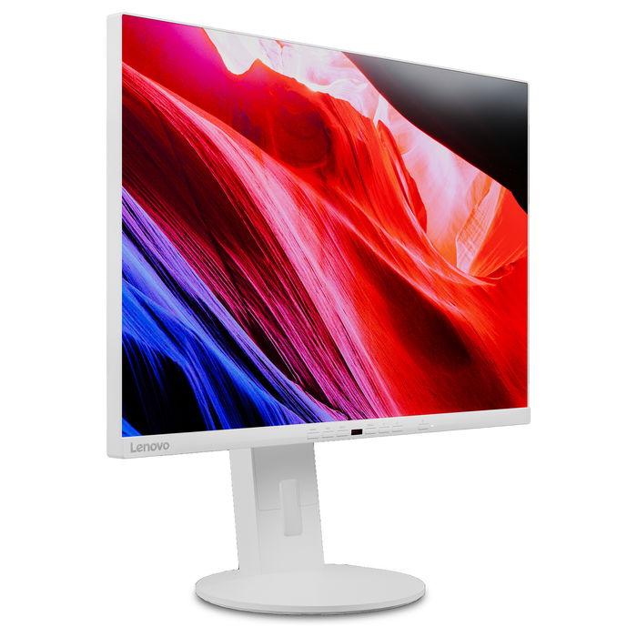 Lenovo C24d-20 Monitor 61cm/24" 1920x1200 WUXGA IPS 16:10 5ms 60Hz HDMI DVI VGA Gris Blanco