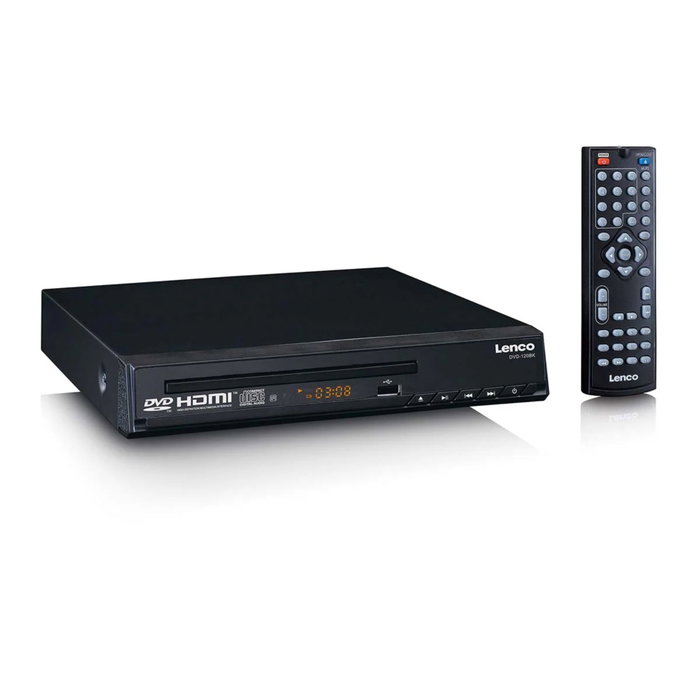 Lenco DVD-120BK Black