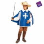 My Other Me Disfraz Mosquetero Azul Talla 10-12 Y