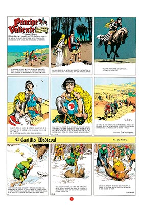Tebeos Dolmen Editorial S.L. Príncipe Valiente 1945 - 1946