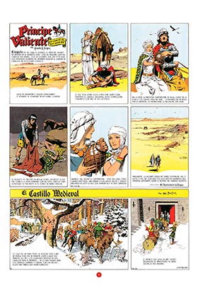 Tebeos Dolmen Editorial S.L. Príncipe Valiente 1945 - 1946