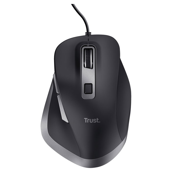 Trust Fyda Ratón Ergonómico Negro 5000 DPI Trust Fyda Ratón Ergonómico Negro 5000 DPI
