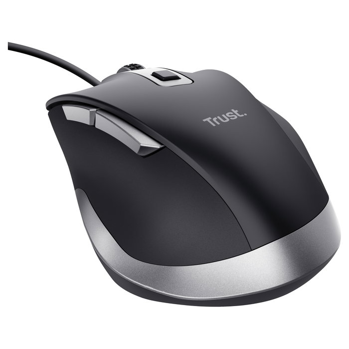 Trust Fyda Ratón Ergonómico Negro 5000 DPI Trust Fyda Ratón Ergonómico Negro 5000 DPI