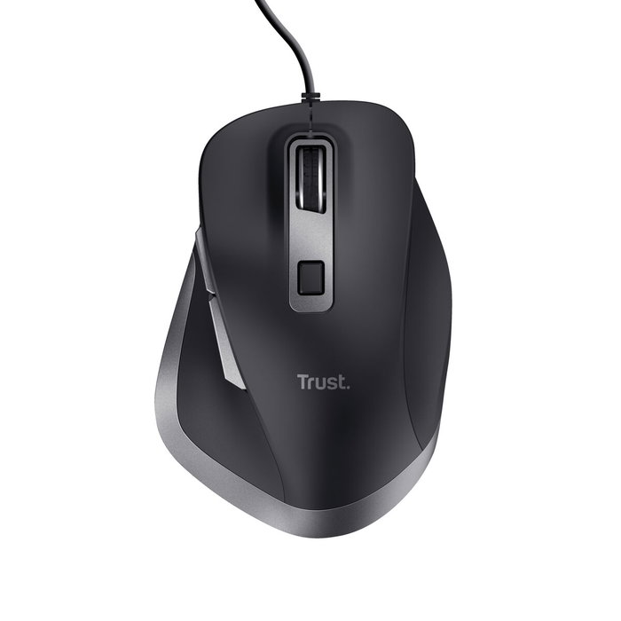 Trust Fyda Ratón Ergonómico Negro 5000 DPI Trust Fyda Ratón Ergonómico Negro 5000 DPI