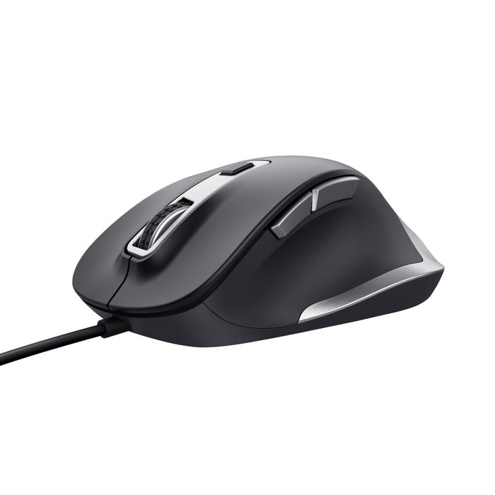Trust Fyda Ratón Ergonómico Negro 5000 DPI Trust Fyda Ratón Ergonómico Negro 5000 DPI