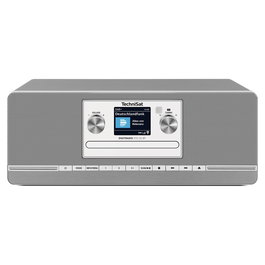 TechniSat DIGITRADIO 372 CD BT Radio Cocina con CD, Bluetooth 5.0, USB, DAB/DAB+/FM, Pantalla TFT, Plata/Anthracita
