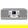 TechniSat DIGITRADIO 372 CD BT Radio Cocina con CD, Bluetooth 5.0, USB, DAB/DAB+/FM, Pantalla TFT, Plata/Anthracita