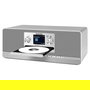 TechniSat DIGITRADIO 372 CD BT Radio Cocina con CD, Bluetooth 5.0, USB, DAB/DAB+/FM, Pantalla TFT, Plata/Anthracita