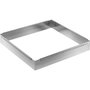 De Buyer Marco para Pastelería Ajustable de Acero 30-57 cm Cuadrado