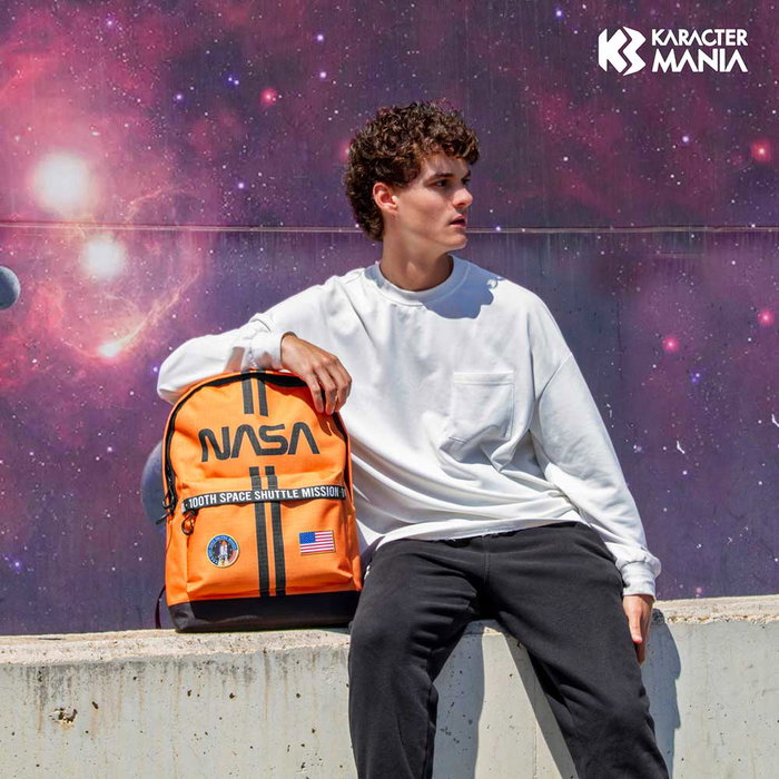 Nasa Mochila HS FAN 2.2 Lines Naranja Ripstop Urbana 24L 44cm Nasa Mochila HS FAN 2.2 Lines Naranja Ripstop Urbana 24L 44cm