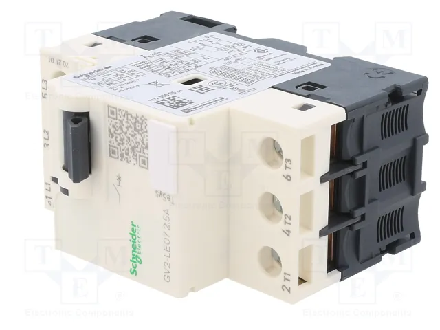 SCHNEIDER ELECTRIC GV2LE07 Interruptor motorizado 0,75/1,1kW 230÷690VAC