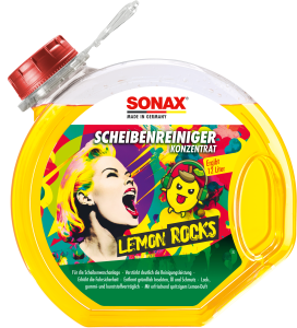 Sonax SX03934000 Limpiador Concentrado Verano con Fragancia a Limón para Parabrisas - 12 Litros de Líquido Limpiador Sonax SX03934000 Limpiador Concentrado Verano con Fragancia a Limón para Parabrisas - 12 Litros de Líquido Limpiador