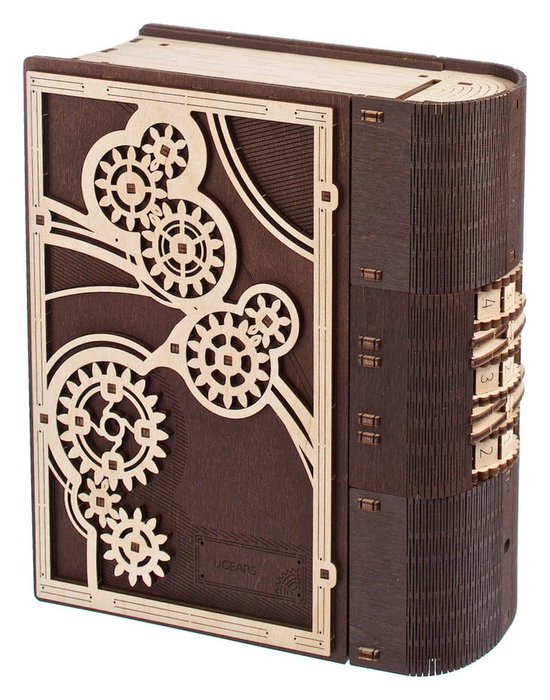 Ugears Libro de los Secretos Maqueta de Madera 3D Ugears Libro de los Secretos Maqueta de Madera 3D