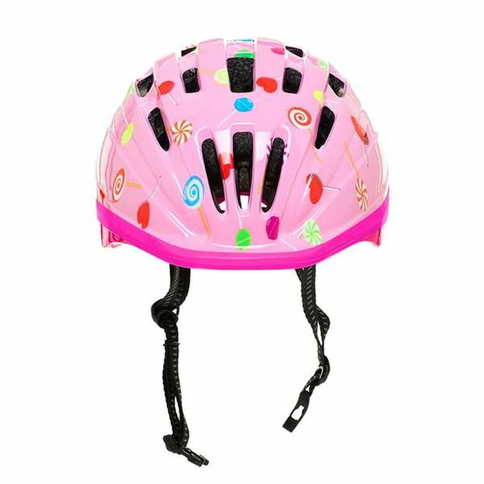 Molto Casco más protecciones rosa 2 a 10 años