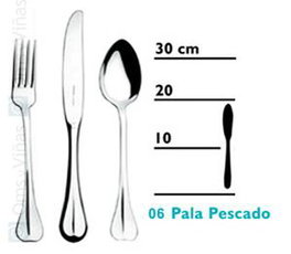 OMS Sena Pala Pescado (Set de 12)
