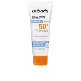 Babaria Crema Facial Protector Solar Ácido Hialurónico SPF50+ 75 ml