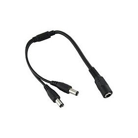 ALLNET 2x Cable de alimentación de corriente continua negro 133119 ALLNET 2x Cable de alimentación de corriente continua negro 133119