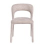 DKD Home Decor Silla de Metal y Poliéster Beige