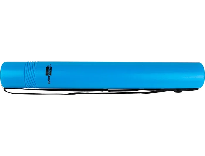 Liderpapel Portaplanos Extensible Diametro 6 cm Hasta 80 cm Azul