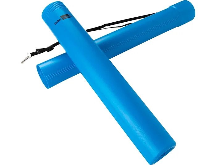 Liderpapel Portaplanos Extensible Diametro 6 cm Hasta 80 cm Azul