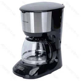Aigostar Cafetera de goteo 750W 1.25L Negro