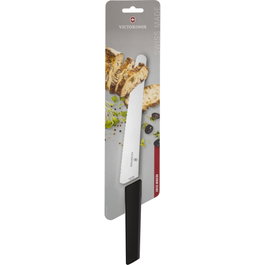 Victorinox Swiss Modern Cuchillo para pan negro 22 cm