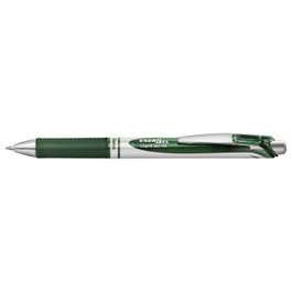 Pentel EnerGel BL77 Bolígrafo de tinta gel 0.35 mm, Verde