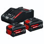 Bosch Starter-Set 2x EXBA18V-80 + EXAL18V-160 con Cargador