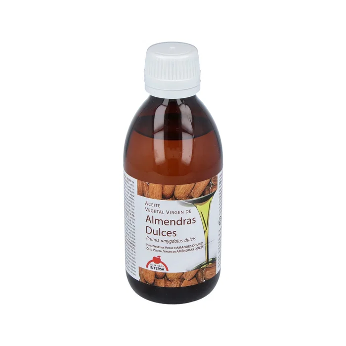 INTERSA Aceite De Almendras Dulces 250 ml - Aceite Vegetal para Piel, Emoliente y Nutritivo INTERSA Aceite De Almendras Dulces 250 ml - Aceite Vegetal para Piel, Emoliente y Nutritivo