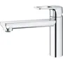 Grohe BauLoop 31706000 Mezclador monomando de lavabo con caño mediano, Cromo brillante
