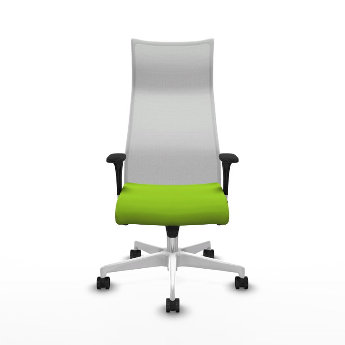 PIQUERAS Y CRESPO Sillón Albacete Pistacho y Blanco con Mecanismo Sincro PIQUERAS Y CRESPO Sillón Albacete Pistacho y Blanco con Mecanismo Sincro