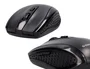Q-connect Set teclado + ratón inalámbrico 2.4G negro compatible con Windows