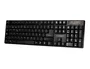 Q-connect Set teclado + ratón inalámbrico 2.4G negro compatible con Windows