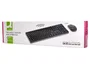Q-connect Set teclado + ratón inalámbrico 2.4G negro compatible con Windows