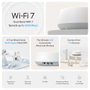 TP-Link Deco BE25 Sistema Wi-Fi 7 Mesh BE3600, 3.6 Gbps, Cobertura Amplia, 2 Puertos 2.5 Gbps, HomeShield, Control Parental, Fácil Configuración