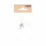 Edm Reductor cuadradillo cdd07 de acero zincado 8 x 8 mm (4 unidades)