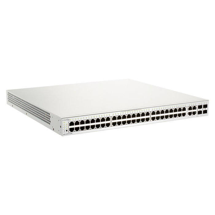 D-Link DBS-2000-52MP Nuclias Switch Gigabit PoE+ Gestionado L2 de 52 Puertos