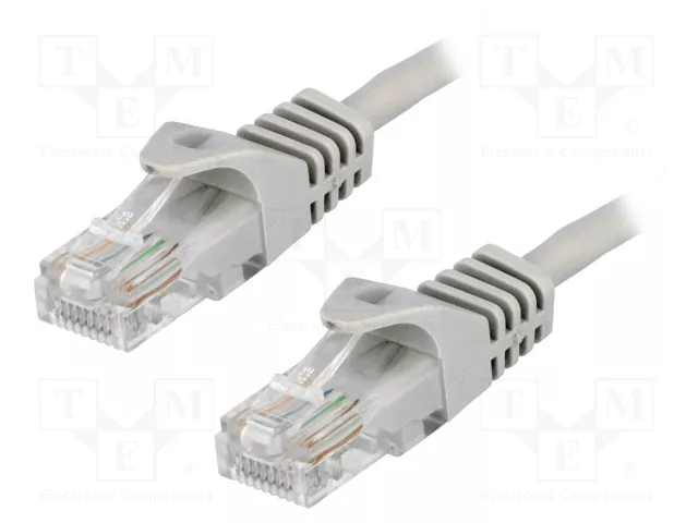 LogiLink Patch Cable Cat.6 F/UTP EconLine, 7,5m, Gris