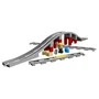 Playset de Vehículos Lego DUPLO 10872 Train rails and bridge 26 Piezas