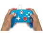 Power A Mando con cable Mario Brick Breaker para Nintendo Switch Blanco mate