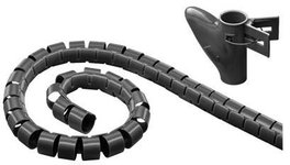 MicroConnect Cable Eater Protector de Cables 2,5 m Negro