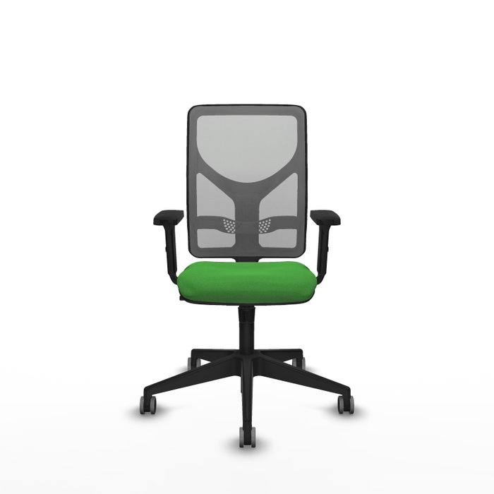 PIQUERAS Y CRESPO Silla de oficina Motilla con mecanismo Sincro, Verde y Gris PIQUERAS Y CRESPO Silla de oficina Motilla con mecanismo Sincro, Verde y Gris