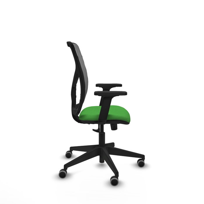 PIQUERAS Y CRESPO Silla de oficina Motilla con mecanismo Sincro, Verde y Gris PIQUERAS Y CRESPO Silla de oficina Motilla con mecanismo Sincro, Verde y Gris